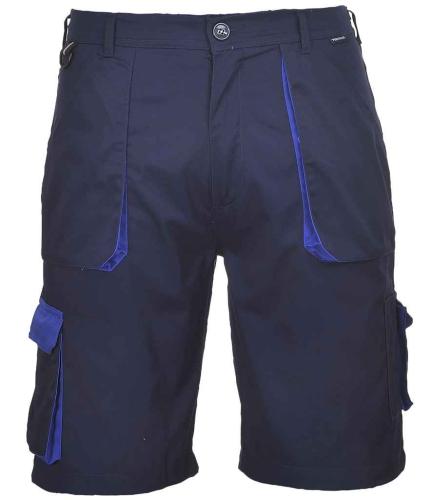 Portwest Texo Contrast Shorts - NAV - S